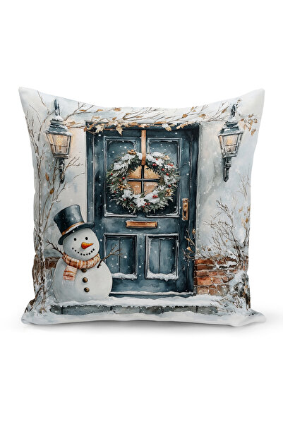 Bertille Home New Year Series Double Sided Digital Printed Throw Pillow Case (Christmas Christmas Cushion Cover)