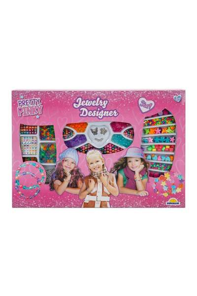 Sunman Pretty Pinky 3in1 Bead Jewelry Set Large