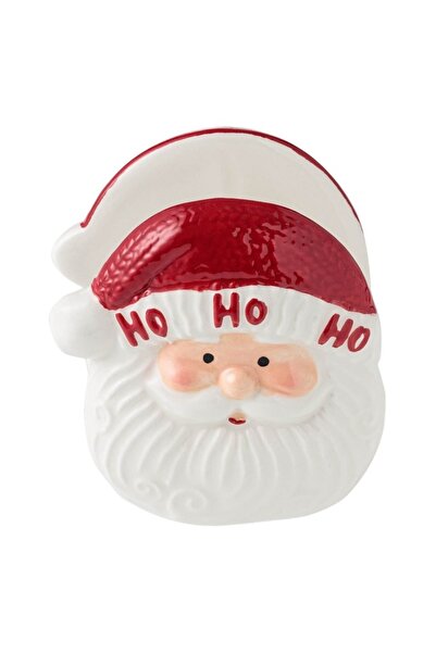 OEM Ceramic Christmas napkin holder Santa Claus "Ho Ho Ho" 10x6x11cm
