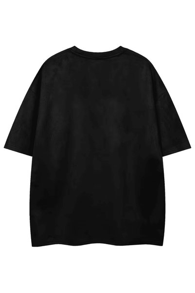 LAVİTTA Gothic Style Thick Printed T-Shirt