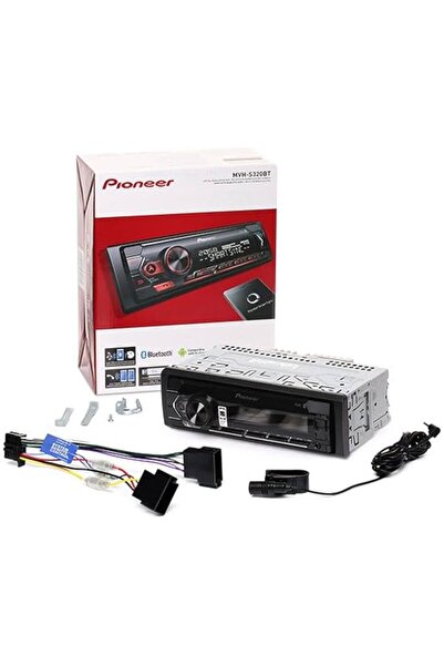 MTN CAR AUDİO Pıoner MVH-S320BT Oto Teyp 4X50
