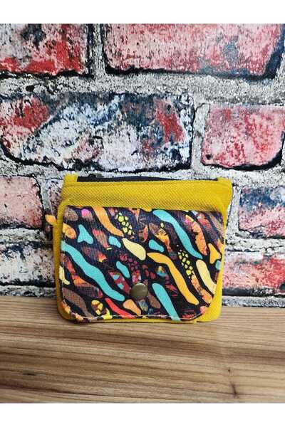 Street Bag Ethnic Authentic Multi-Pocket Wallet Daily Travel Use