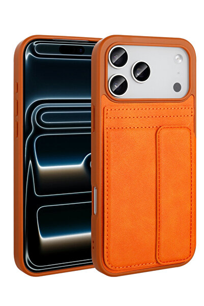 Rivor حافظة لهاتف Apple iPhone 17 Pro Max مع حافظة للكاميرا من جلد البولي يور...