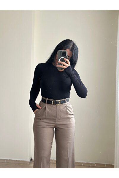 YELZEY BUTİK Elastic Palazzo Trousers