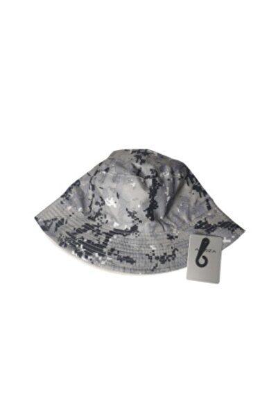 G Golden Case Unisex sun hat, Boonie Cap, small camouflage pattern, one size, Gray