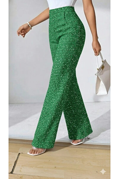 babatr.com Women's High Waist Wide Leg Woven Pants