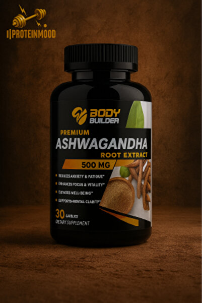 Body Builder Ashwagandha Bodybuilder 30 Capsules — Natural Strength, Mood & Energy