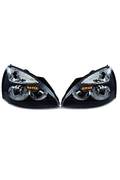 AYFAR Clio Far Siyah Sağ+Sol Takım Manuel 2001-2005