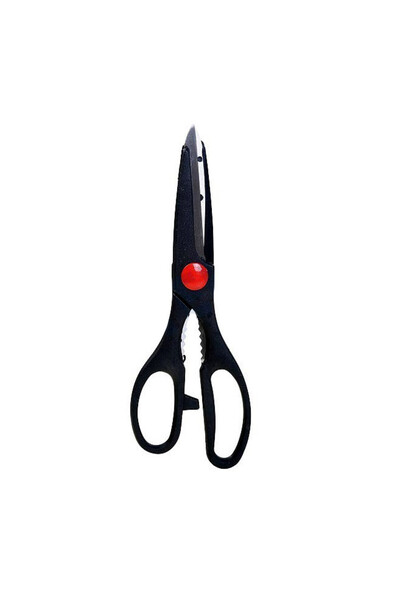 Benson Kitchen scissors with stopper, Black