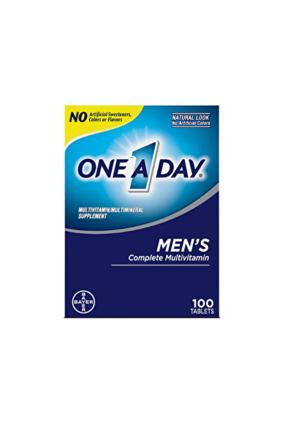 One A Day One Aday Treats Complete Multivitamin Dietary Supplement for Men, 100 Tablets