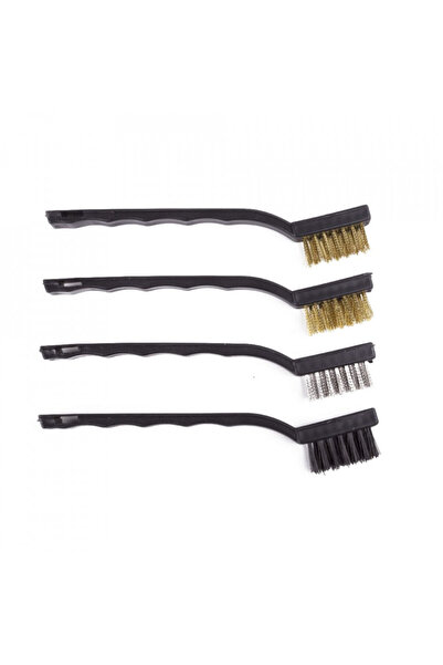 Benson Stationery set 4 pieces - cleaning brushes for DIY, 170 mm, black