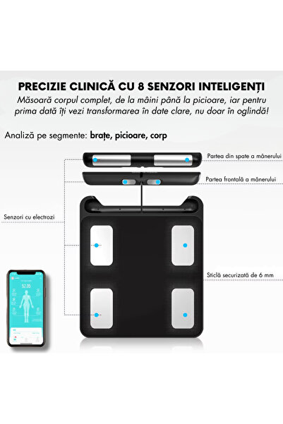 narvara Rise Balance Pro Smart Scale - Intense Black