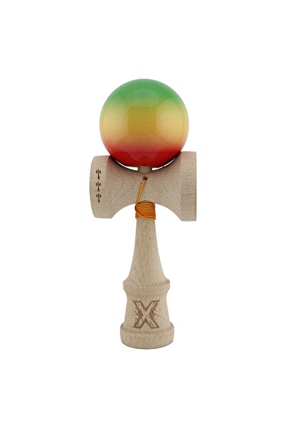 dalip Kendama X Original Professional Big Cups V2 Super Sticky 55cm String Green/Yellow/Red
