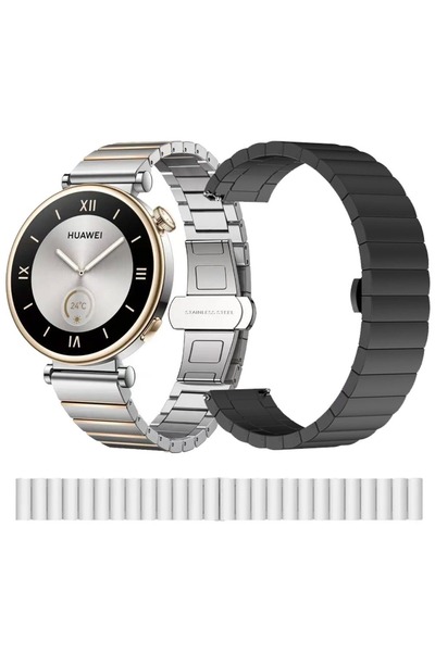 bbtech Huawei Watch Gt4 41Mm/Gt5 41Mm/Gt5 Pro 42mm Compatible Metal Link Band...