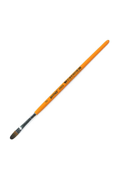 kosida 6903 Perie sintetică cu mâner scurt Cat Tongue No2