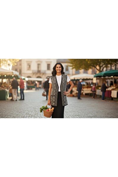 EREN STYLE Authentic Patterned Quality Vest