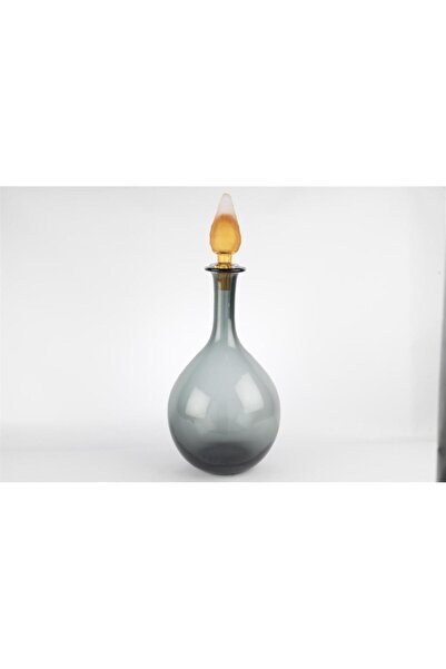 Mikasa Moor مزهرية زجاجية خضراء من فيريلا بغطاء 21×52 سم