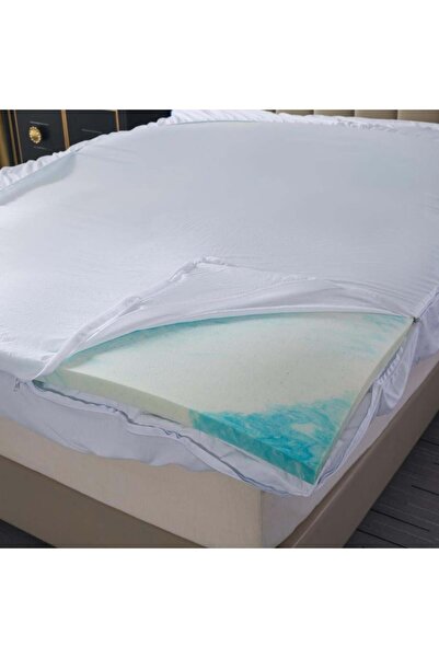 White Dove Premium Cooling Memory Foam Pad for Mattress Cooling