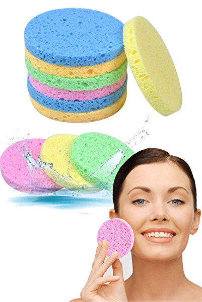 GXMPRO قطعتان من إسفنجة تنظيف الوجه الناعمة المدمجة، العناية بالبشرة، الوجه، إسفنجة إزالة المكياج