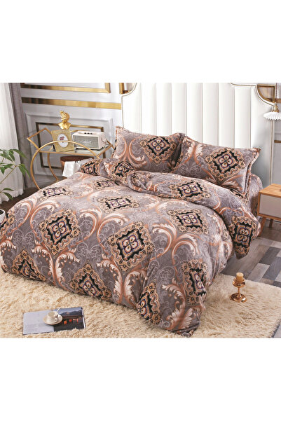 FIONNA.RO Lenjerie Cocolino 4 Piese Cu Elastic - Bej Royal