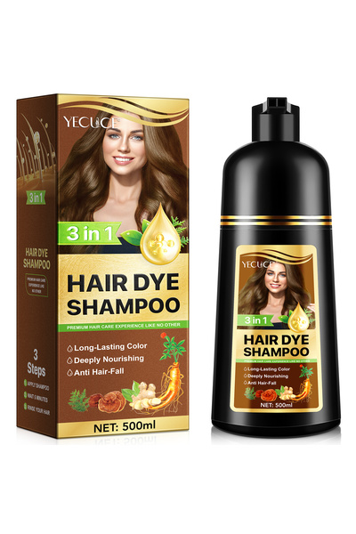 ALİVER ALIVER® 3-in-1 Hair Color Shampoo, Nourishing Scalp & Vibrant Color, L...