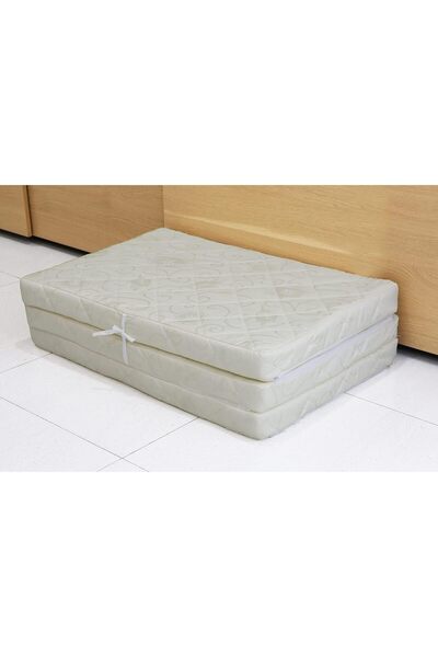 Karpentone Folding Foam Mattress 3-Pieces Single 180x90 cm (Multicolor)