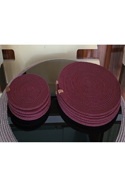 Moda Biçer American Servis Runner 12-Piece Presentation Mat Set Fireproof under Plate Mat