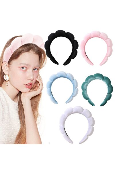OEM 2025 Winter/Fall Leopard Velvet Tie-Dye Thick Twist Sponge Padded Headband
