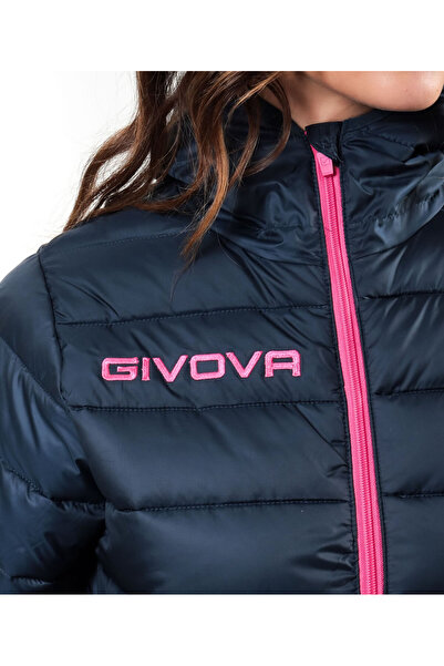 Givova Holland jacket, navy/fuchsia, L