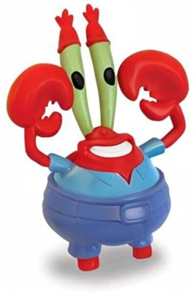 TOYFEST Nickelodeon Spongebob Squarepants Flexfigs Spongebob Mr Krabs Mr Crab Flexible Movable Figure-10 cm