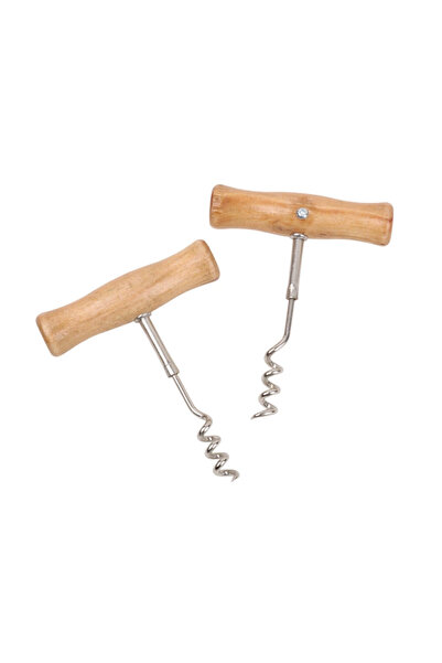 OEM Corkscrew with Wooden Handle 9x10cm