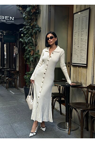 MEECY Long Knitwear Dress