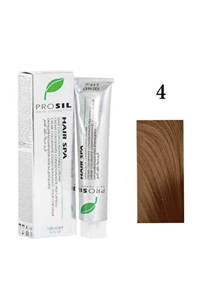 PROSİL صبغة شعر بروسيل رقم 4 بني متوسط – لون دافئ ولمعان صحي يدوم طويلاً