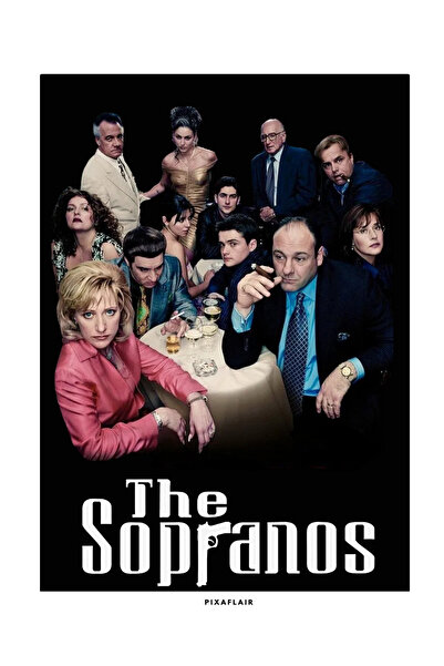 Pixaflair - The Sopranos - Gathering - Çerçevesiz Poster