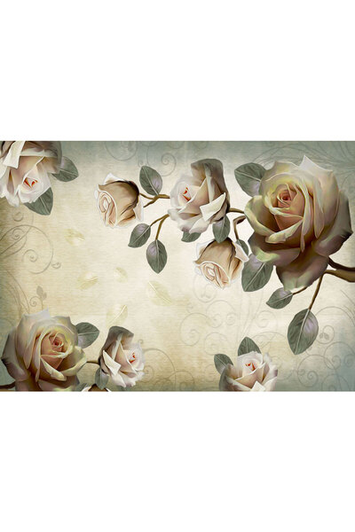 VIODESIGN Fototapet 3D, Flori Vintage, autoadeziv, multicolor, 80x120 cm 3D39
