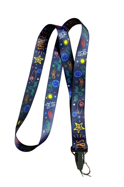 neptünstore Uzay Galaksi Boyun İpi , Yaka Kartı Askısı , Telefon Askısı