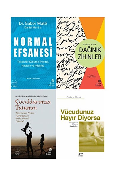 Scholastic Gabor Mate Seti 4 Kitap