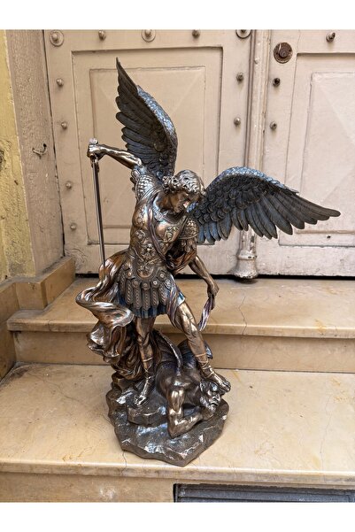 Veronese St. Michael Melek Heykeli - 73 cm