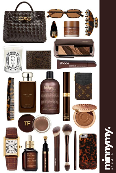 Minnymy Brunette Affair Collection Sticker, Çıkartma, Ajanda, Günlük, Planlay...