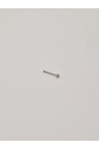 Set Paslanmaz Çelik Yuvarlak Zirkon Taşlı 1,5 mm Burun Hızma Piercing