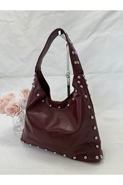 melecco Geantă de umăr pentru femei cu detalii metalice – Design elegant cu a...