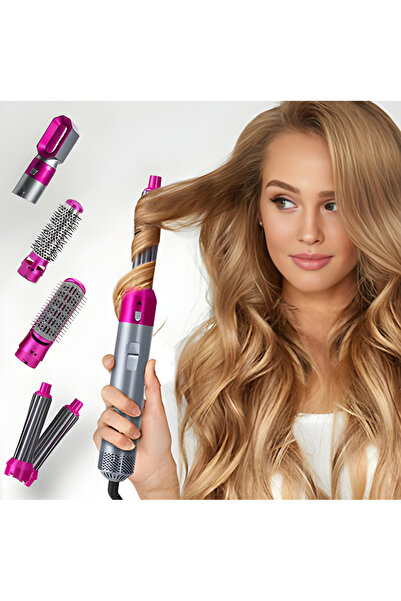 esimplu 5 + 1 Multifunctional Curling Iron Set, 5 Heads Styling, Curling, Straightening, Hair Drying, 3 Speeds