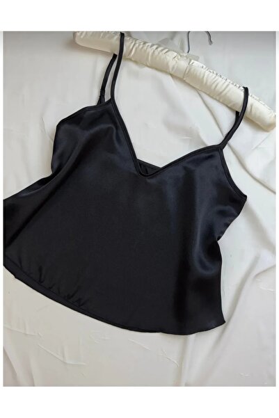 LİA Underwear Adjustable Strap Satin Pajama Set