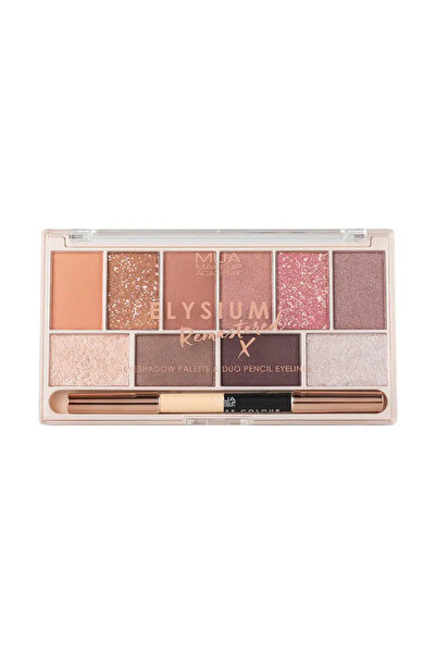 MUA Makeup Academy Remastered 10-Shade Eyeshadow Palette – ELYSIUM