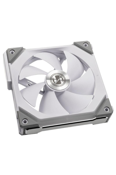 Lian Li UNI FAN SL140 Double Case Fan Pack - ARGB PWM 140mm (2pcs) with Controller - White