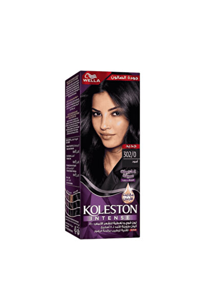 wella koleston كولستون إنتنس صبغة شعر أسود مزرق 301-0 - 100 مل