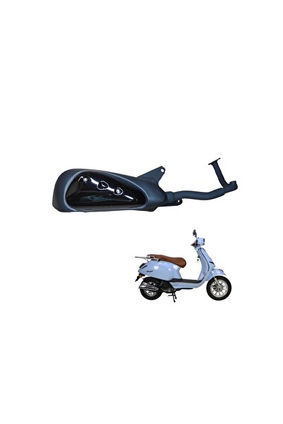 KOÇAK MOTOR Revolt RS4 - Egzoz Komple Siyah Renk Enjeksiyonlu Model
