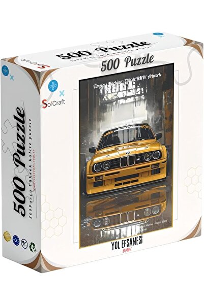 Genel Markalar Craft BMW Klasik Araba Temalı 500 Parça Puzzle