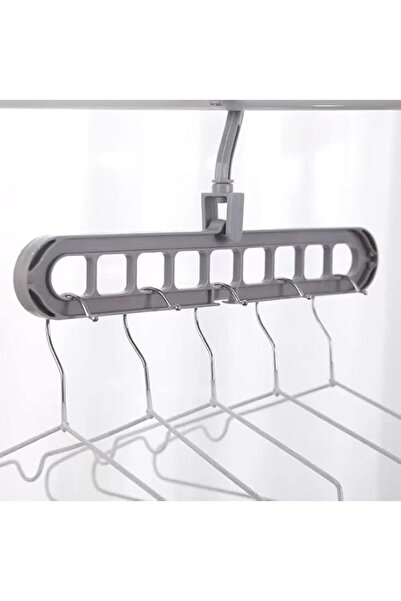Genel Markalar Dolap Içi Elbise Askısı Düzenleyici Çoklu Askı Asma Aparatı 3 ADET