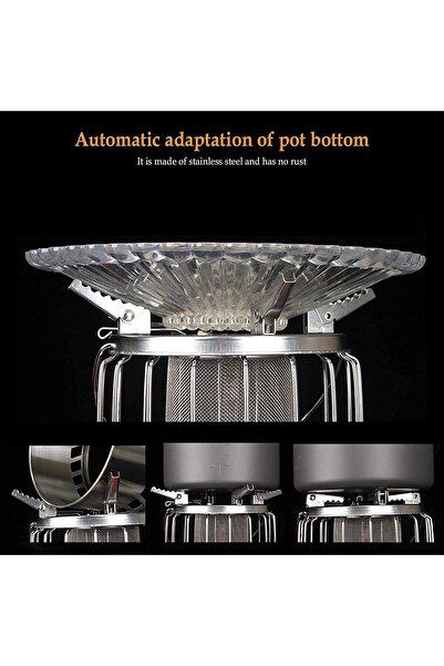 Generic 2-in-1 Gas Heater (Heating+Cooking) Portable for Desk, Home & Camping